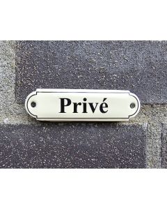 Privé Émaillée Classique avec Nom Times