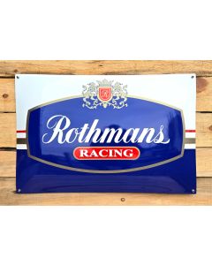 Plaque émaillée Rothmans Racing