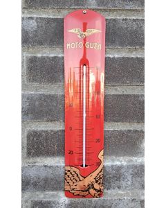 thermomètre en émail Moto Guzzi