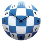 Horloge Bleu / Blanc email