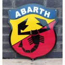 Plaque emaillee Abarth