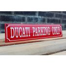 Ducati Parking only Rouge