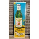 plaque émaillée Golden Tiger Pils