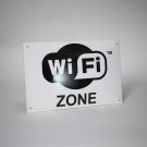 Wifi Zone 30x20cm