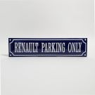 Renault parking only