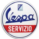 Vespa Servizio grand émail