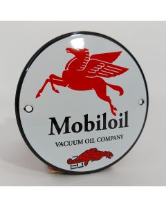 Mobiloil Vacuum oil company.