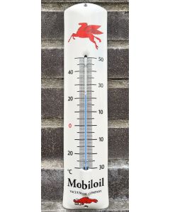 Thermomètre émail Mobiloil