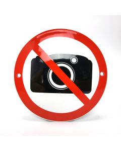 appareil photo interdit émail