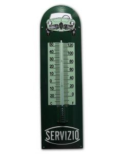 Thermomètre Servizio vert Alfa Romeo email