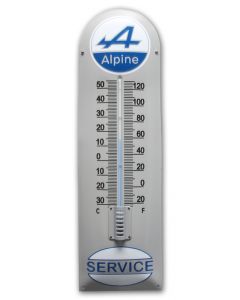 Thermomètre en email Alpine