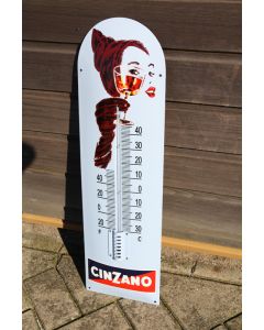 Thermomètre en émail Cinzano