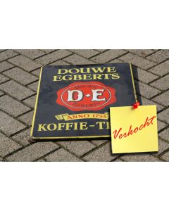 Verkocht Douwe Egberts 47x68 cm.
