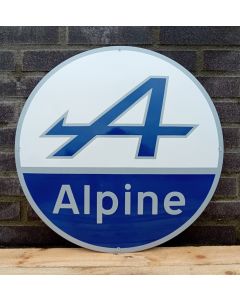 Alpine signe de l'émail