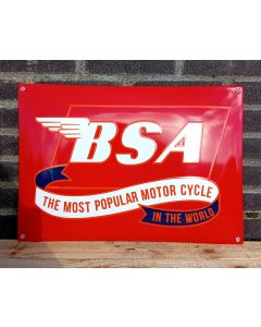 BSA motor cycles rouge