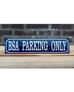 BSA parking only