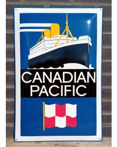 plaque émaillée Canadian Pacific