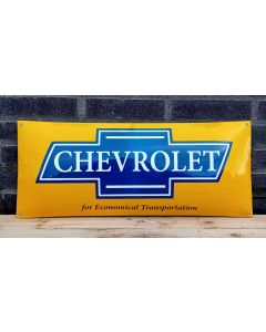 Chevrolet rectangulaire jaune