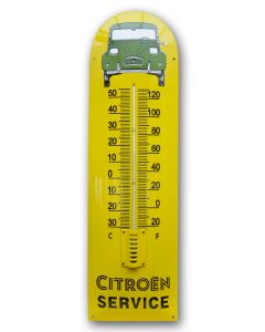 Thermomètre email Citroën Service