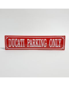 Parking Ducati rouge seulement