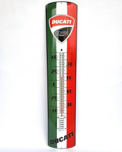 Thermomètre émail Ducati Corse