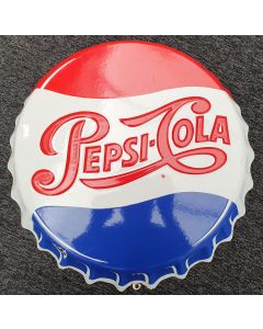 Pepsi Cola plaque emaillee