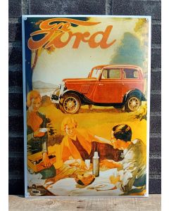 Ford plaque émaillé