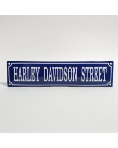 Harley Davidson street Bleu