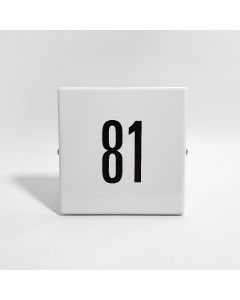 Numéro de maison Quadra