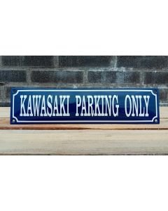 Kawasaki parking only