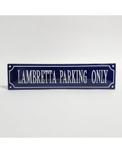 Lambretta parking only