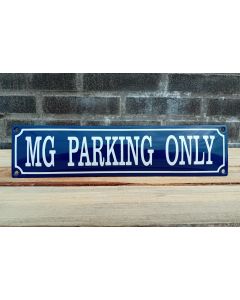 MG parking only