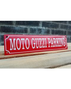 Moto Guzzi Parking ROUGE