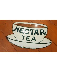 Signe en émail thé nectar
