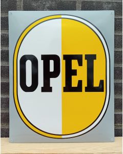 Opel Émail blanc/jaune