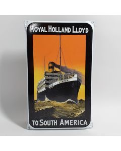 Royal Holland plaque émaillé