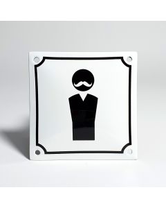 Plaque email Homme