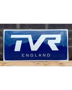 TVR England Plaque émaillée