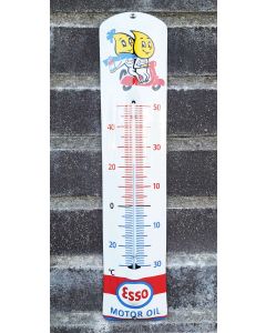 Emaille thermometer Esso motor oil