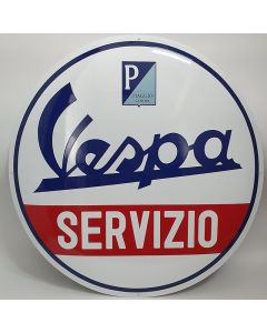 Vespa Servizio grand émail