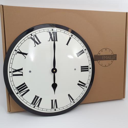 horloges émail 40 cm.
