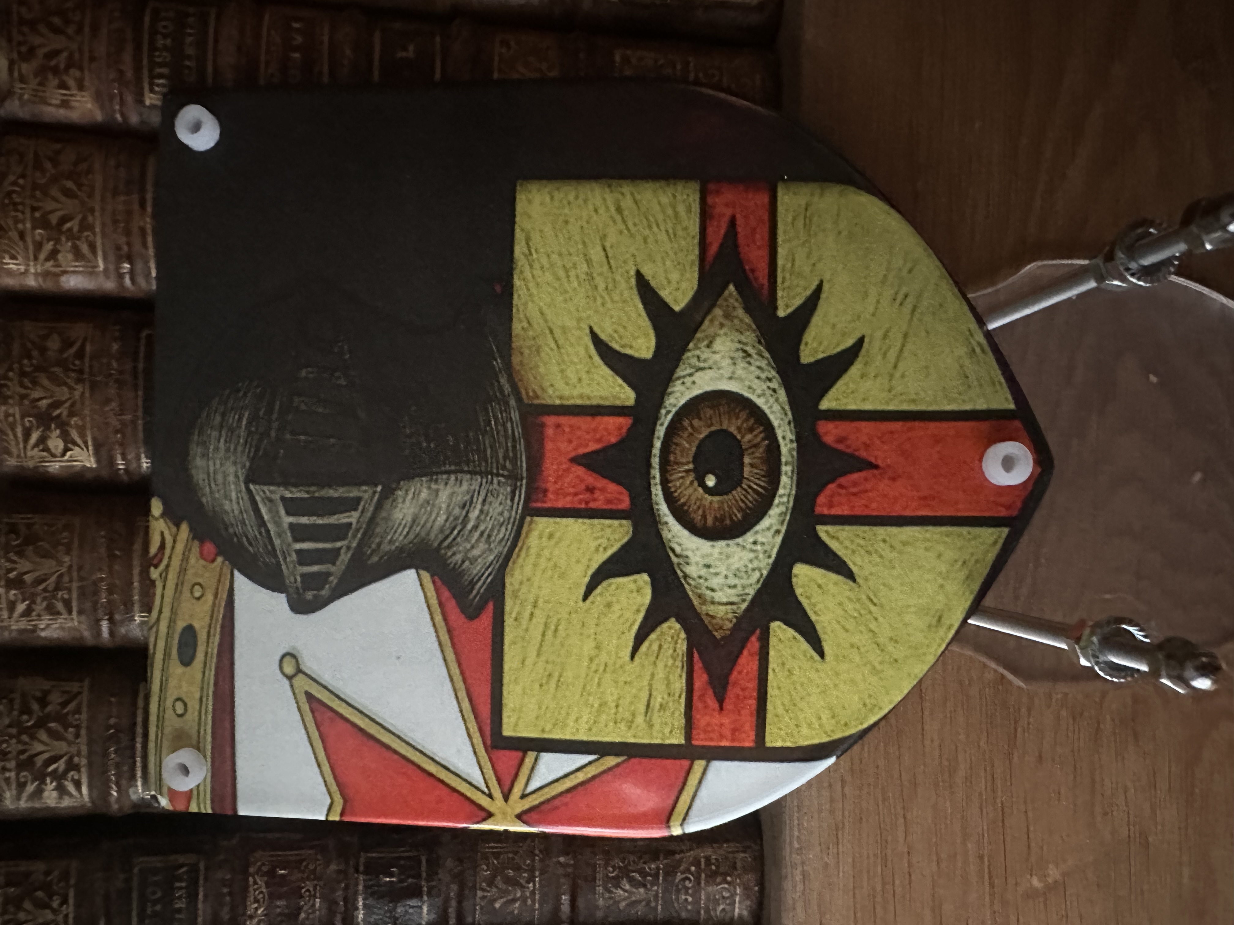 écusson-de-famille-sur-armoiries-en-émail