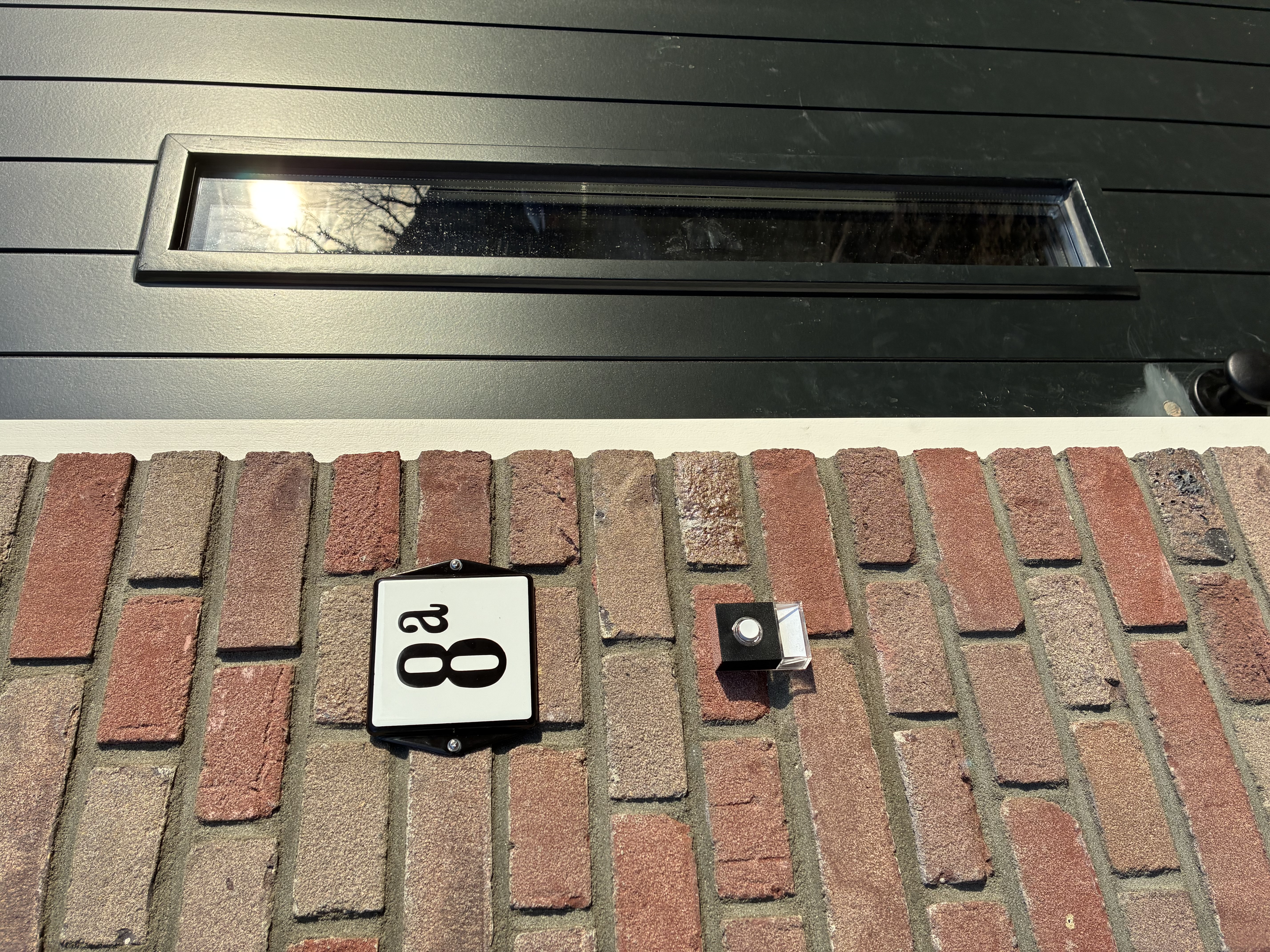 Numéro de maison l’oreille coloré