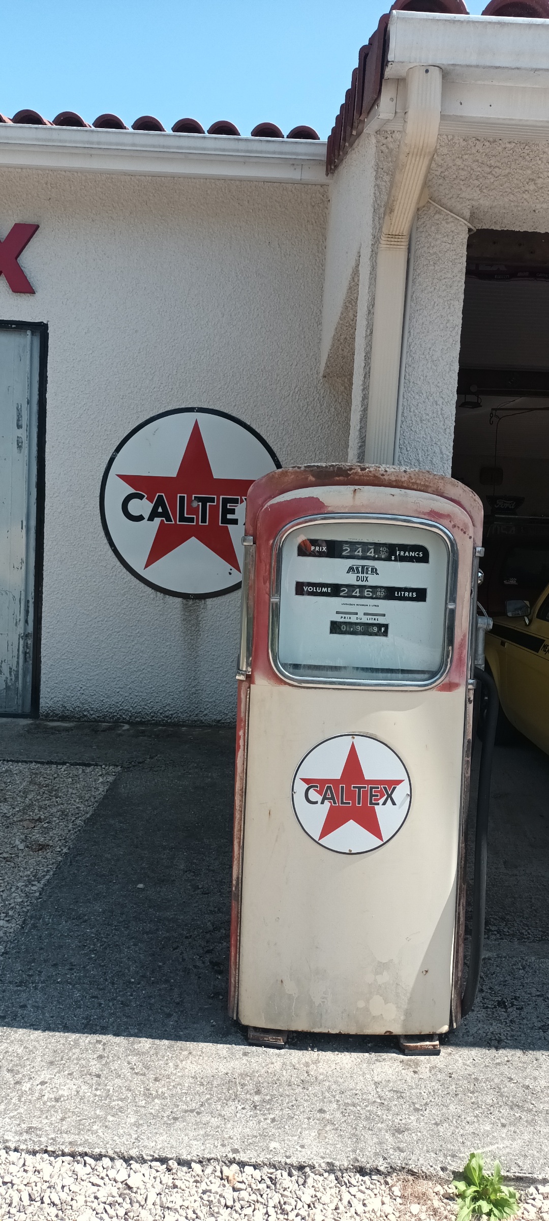 ronde plate Caltex